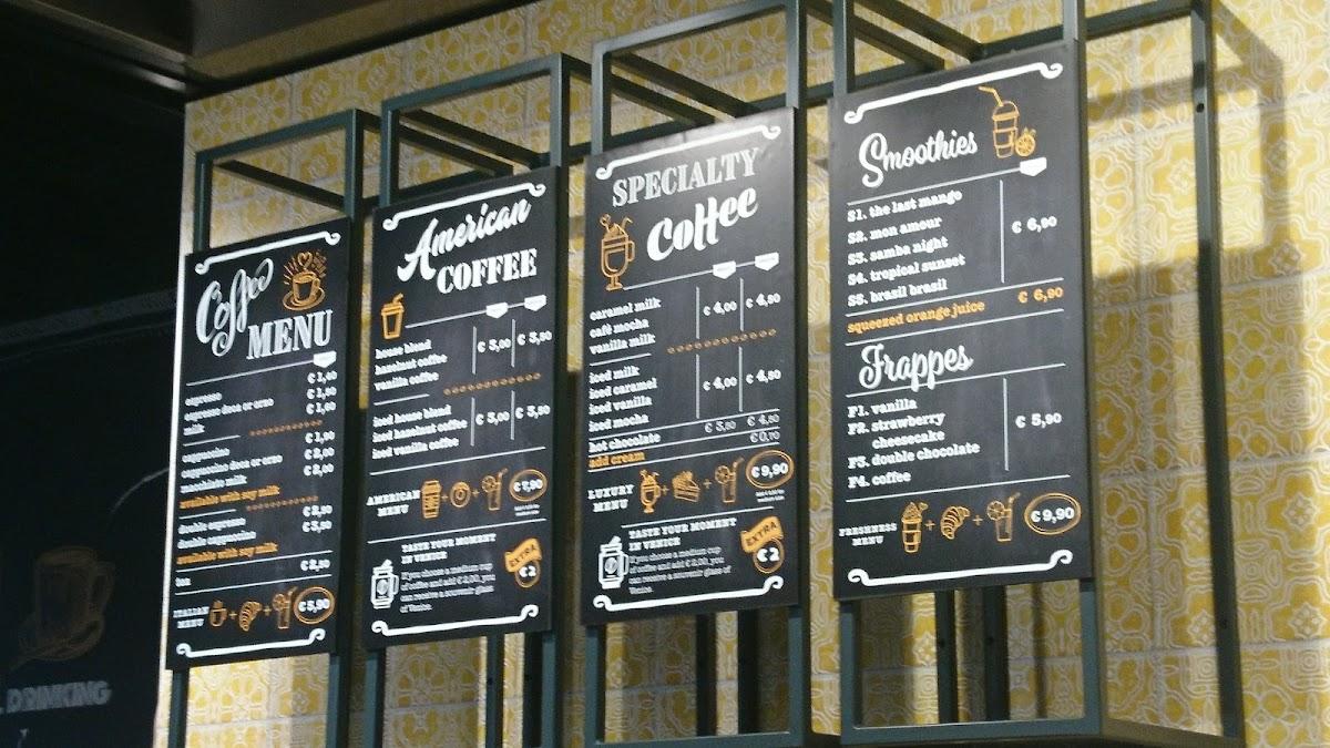 Menu di C. | coffee lovers 
