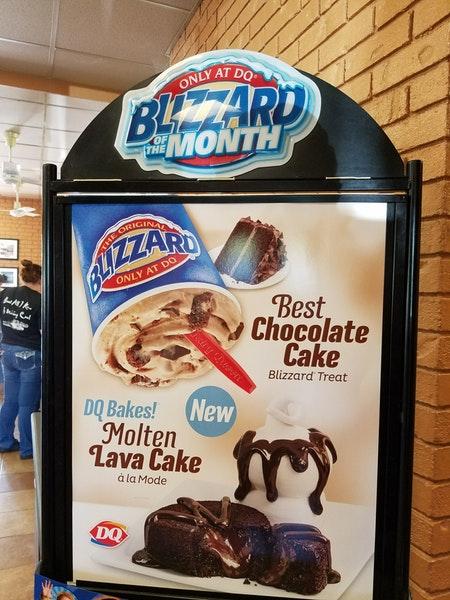 Menu At Dairy Queen Grill And Chill Fast Food Summersville