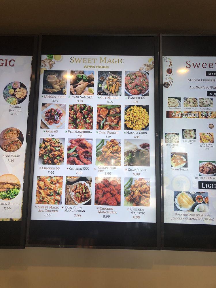 Menu at Sweet Magic IndoChinese Restaurant, Phoenix