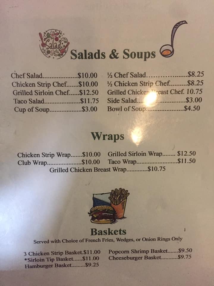 Menu at Hakuna Matata pub & bar, Edgeley