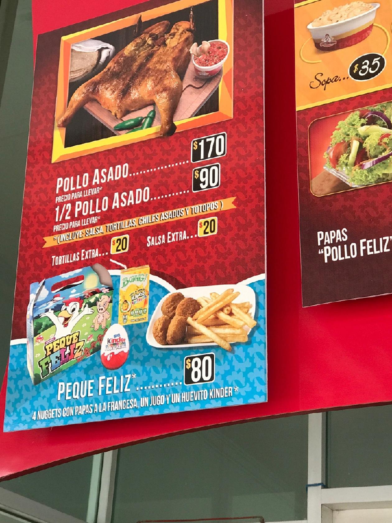 Restaurante Pollo Feliz, Tlalnepantla, Av. Pdte. Juárez 96-A - Carta del  restaurante y opiniones