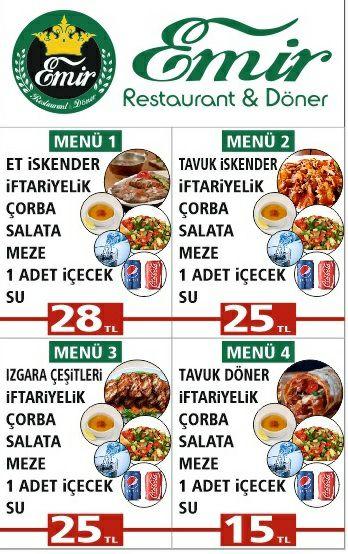 Emir Restaurant Doner Iskenderun Restaurant Reviews