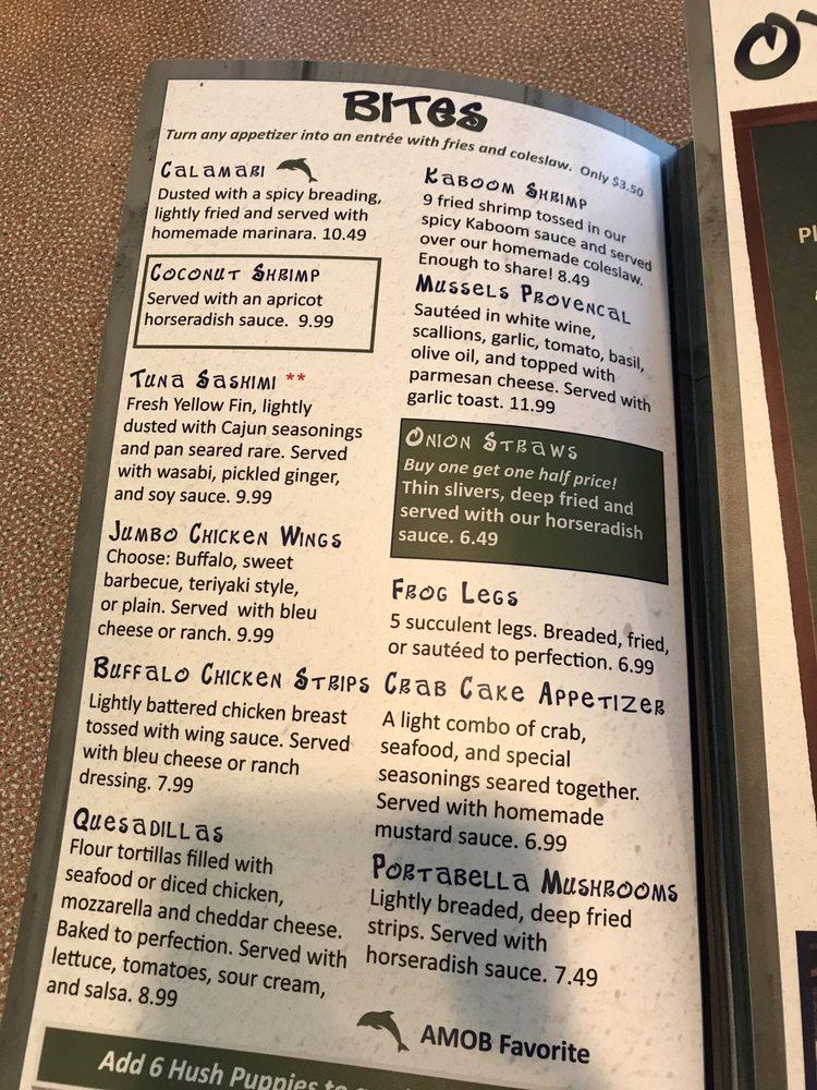 Menu at Anna Maria Oyster Bar Ellenton, Ellenton, 51st Ave E
