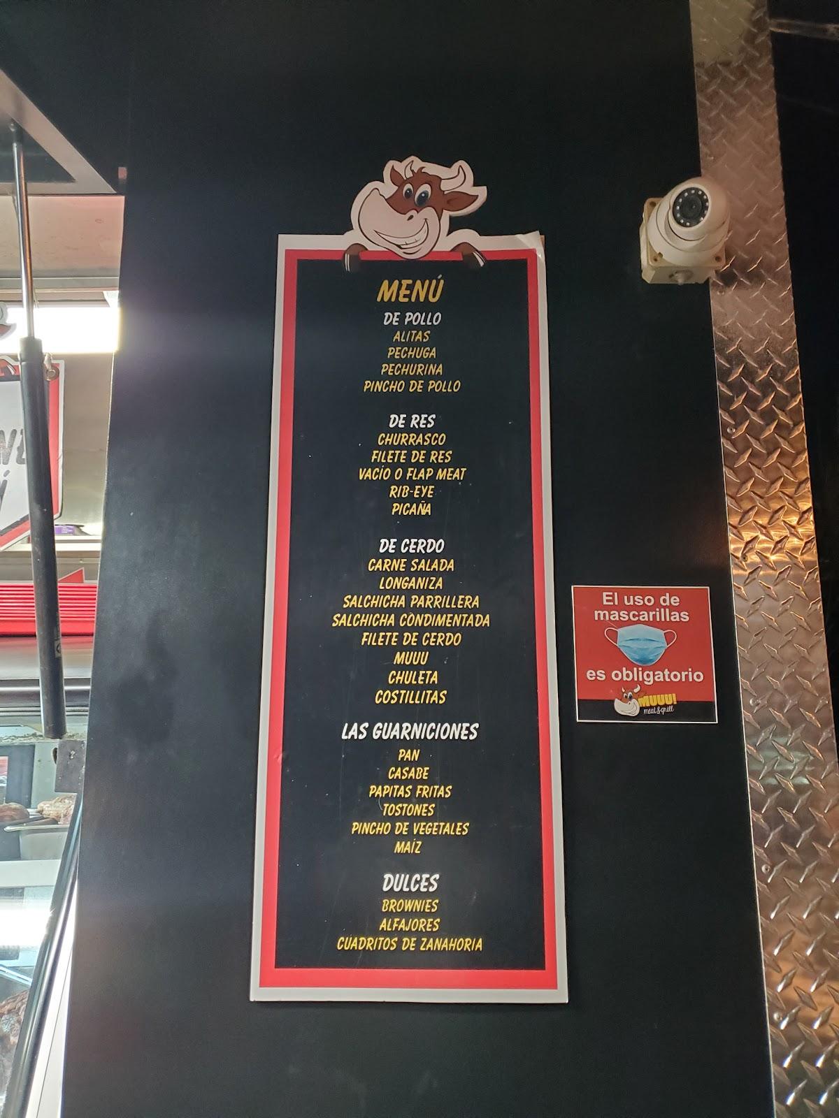 Menu at Muuu Meat & Grill restaurant, Santiago De Los Caballeros, Av