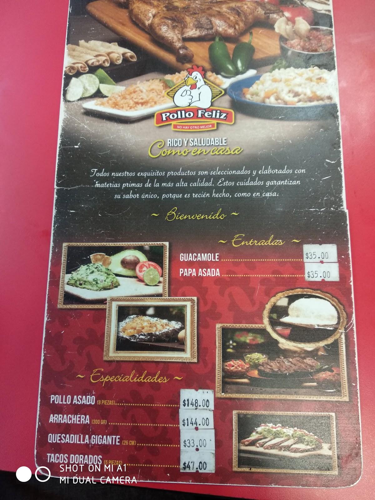 Pollo Feliz Suc. Central Camionera restaurant, Tepic, Insurgentes -  Restaurant menu and reviews