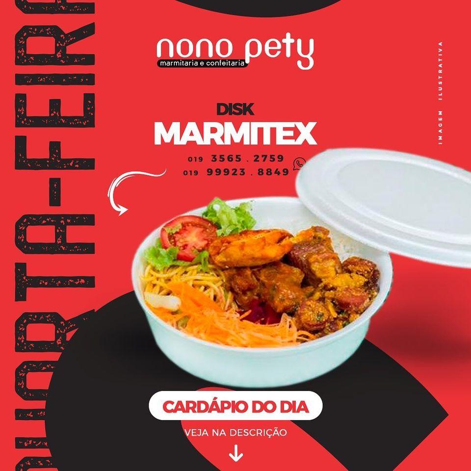 Restaurante Nono Pety cardápio