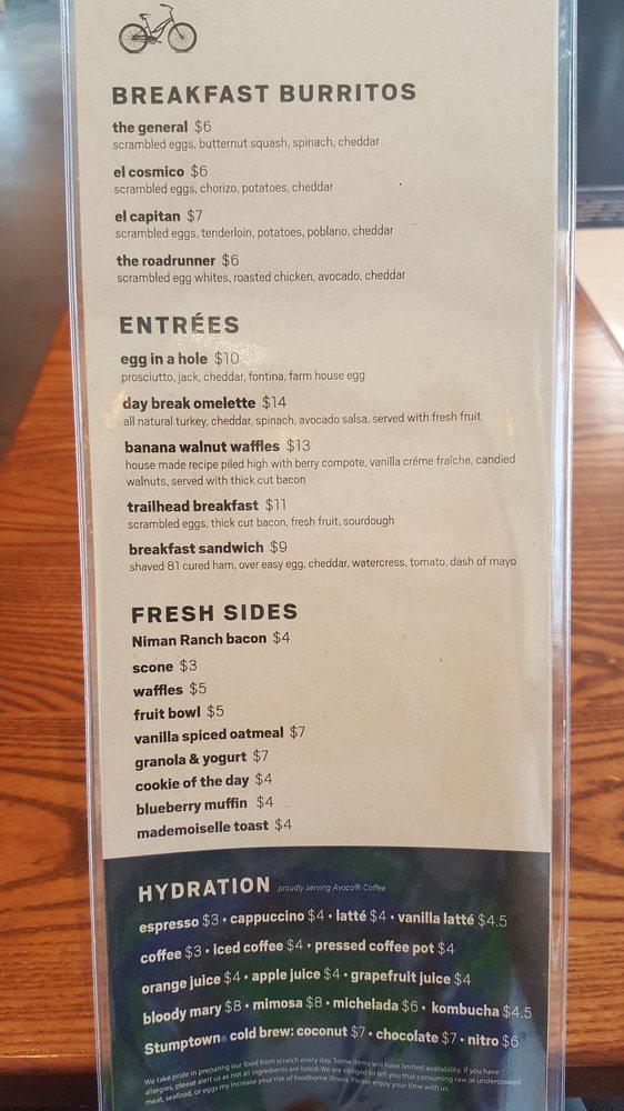 Menu At Press Cafe, Fort Worth, Edwards Ranch Rd #105