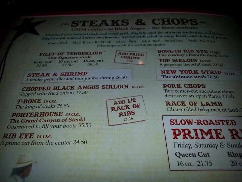 Menu at Boulder Junction Charcoal Grill pub & bar, Brookfield, W