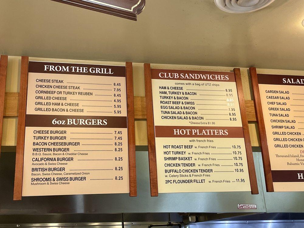 Menu at Aviation Deli & Grill restaurant, Glen Burnie