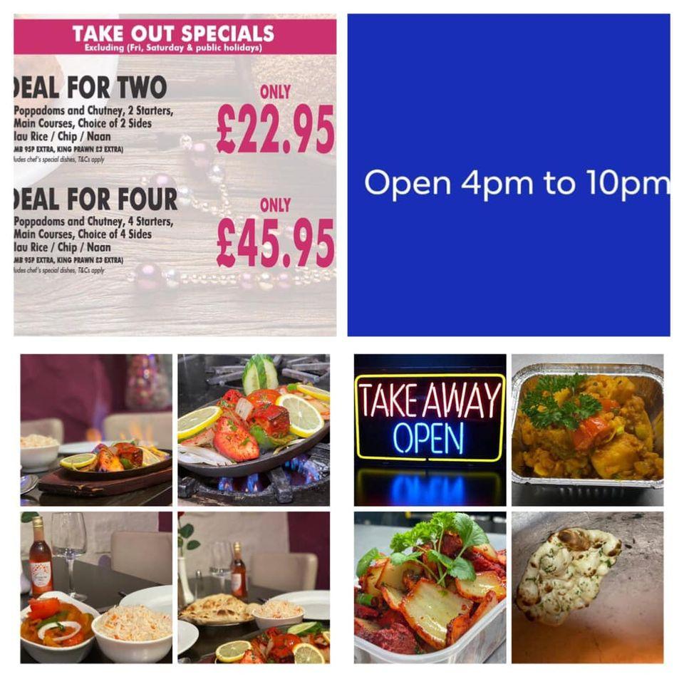 Menu at Babu's Indian Spice House restaurant, Gilford