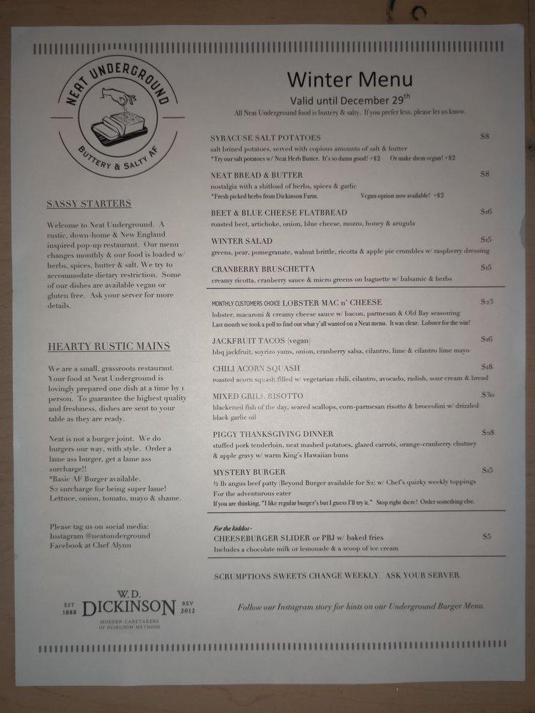 Menu at Millport restaurant, Imperial Beach