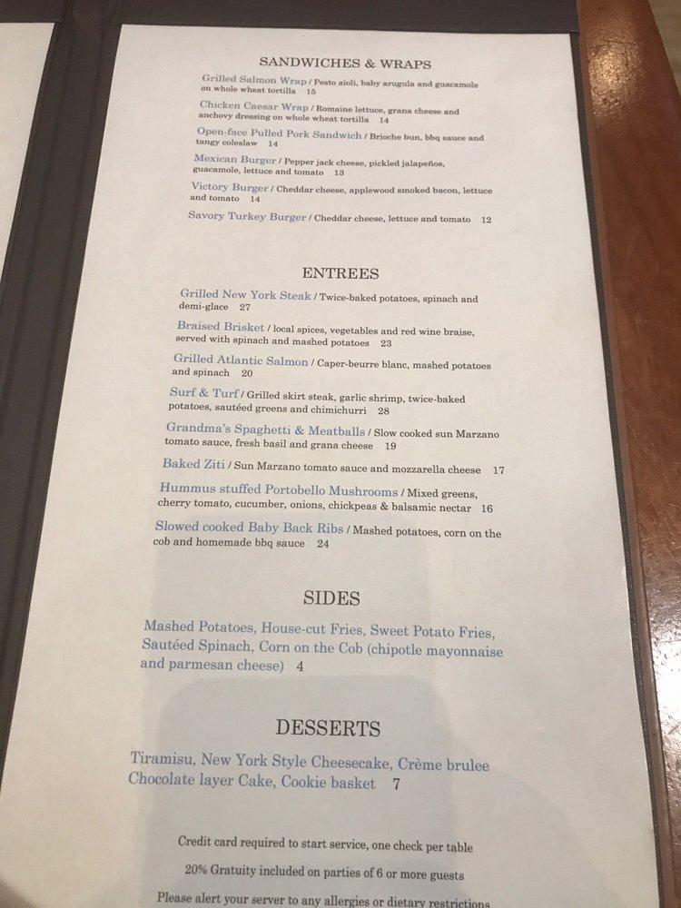 Menu at FanDuel Sports Bar, East Rutherford