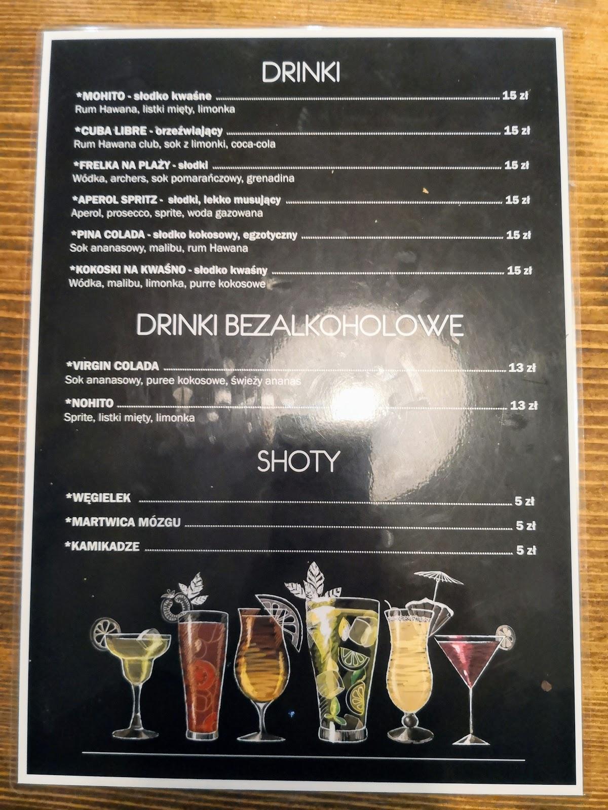 Menu at Pizza Max restaurant, Lędziny