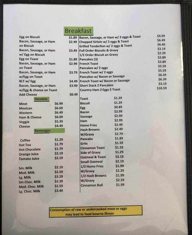 Menu at Connie's Country Kitchen restaurant, Paoli