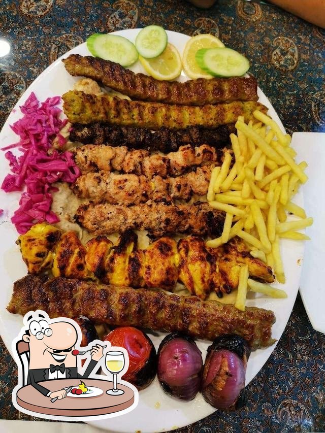 Caspian Kabab restaurant (Bur Dubai), Dubai, Al Rolla Rd Restaurant
