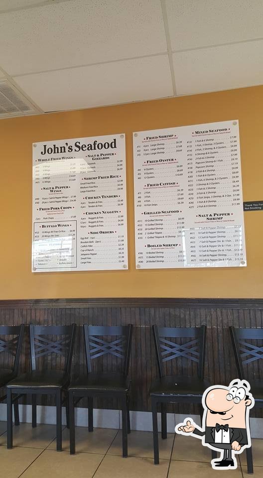 John s Seafood in Beaumont Restaurant menu and reviews