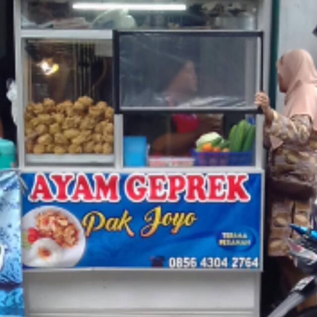 Menu At Ayam Geprek Pak Joyo Restaurant Yogyakarta