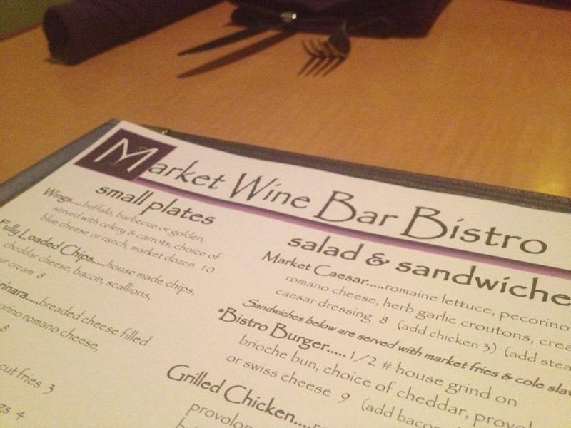 Menu at Market Wine Bar Bistro, Yuma