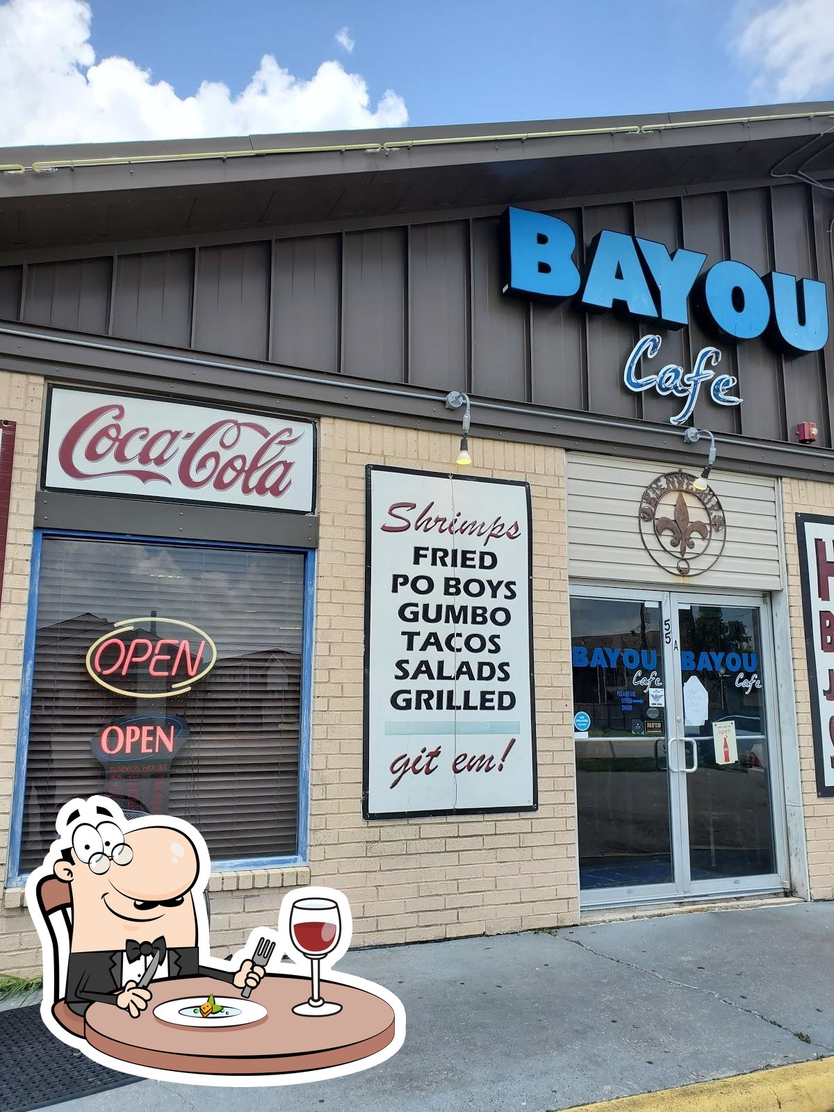 Bayou Cafe 1255 N Major Dr in Beaumont Restaurant menu and reviews