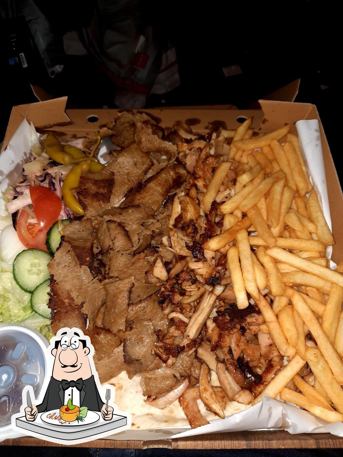 Comida rápida A & J Kebab House, Weymouth Carta del restaurante y