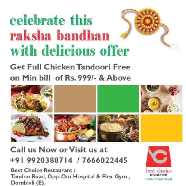 Best Choice Restaurant menu