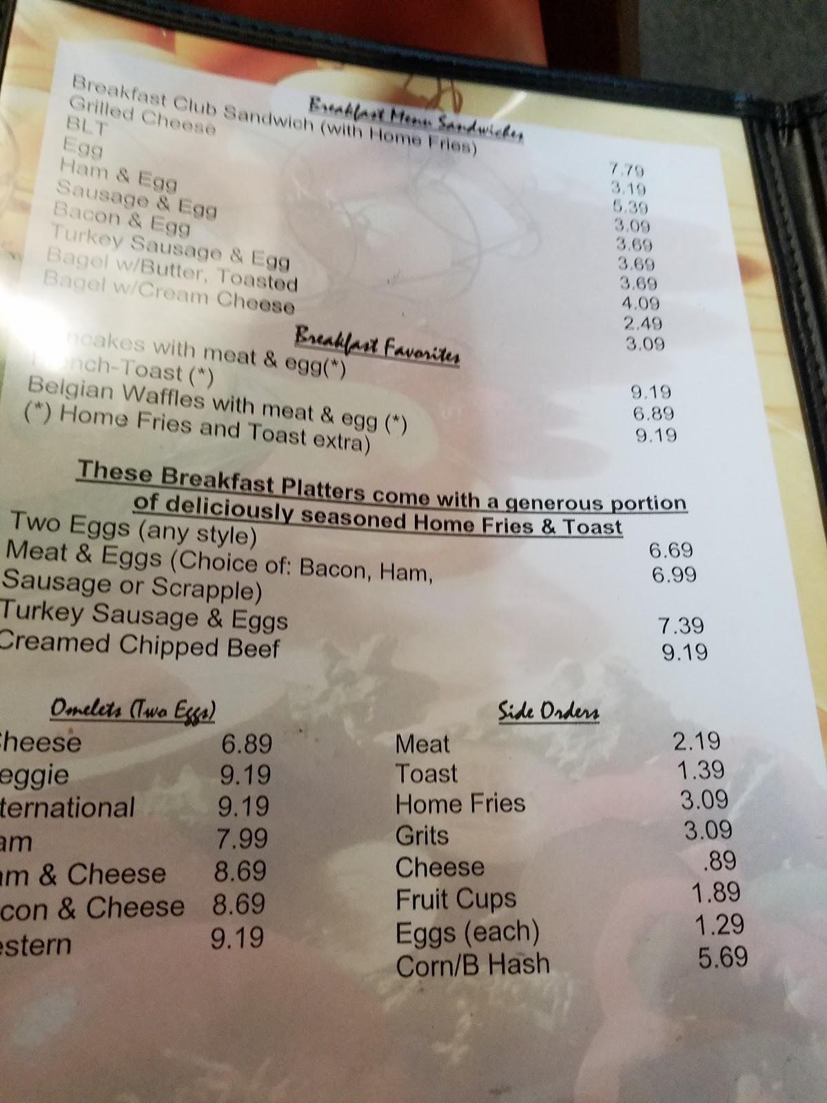 Menu at Marlboro Grille restaurant, Upper Marlboro