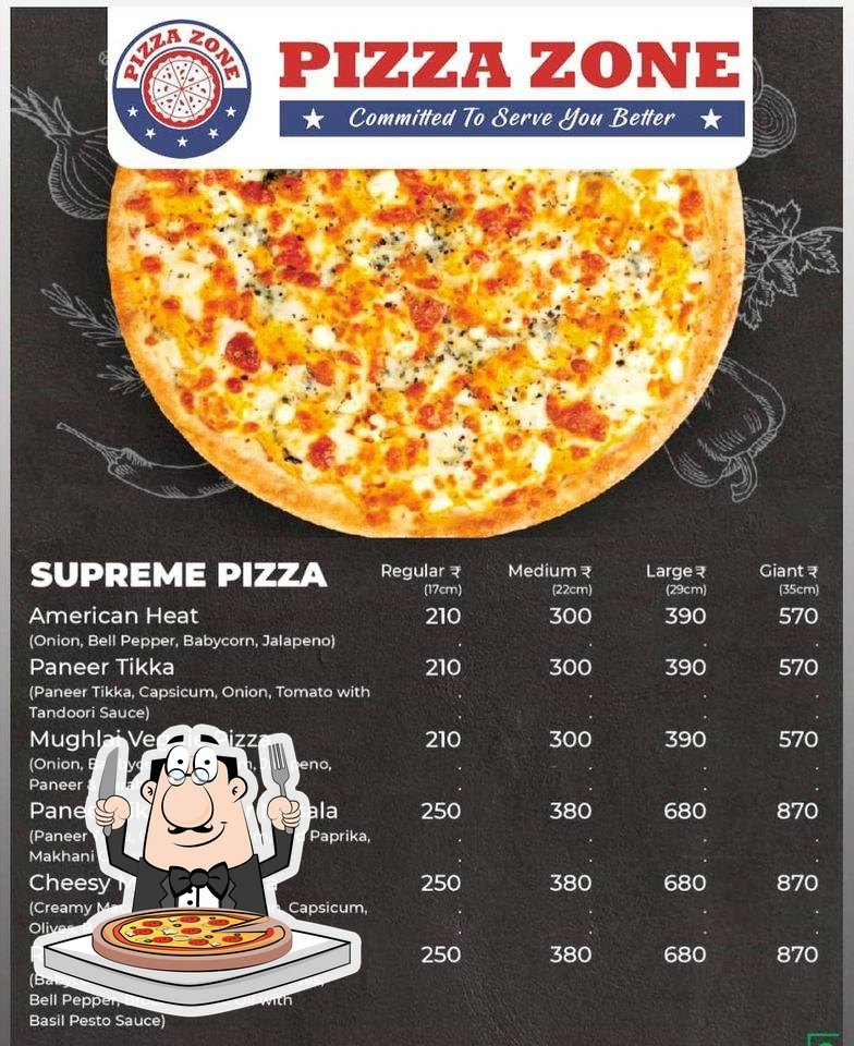 PIZZA ZONE, KALOL, Kalol Restaurant menu and reviews