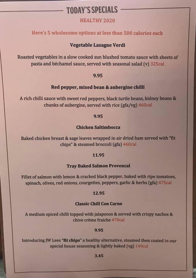 Menu at The Huntsman Inn pub & bar, Holmfirth