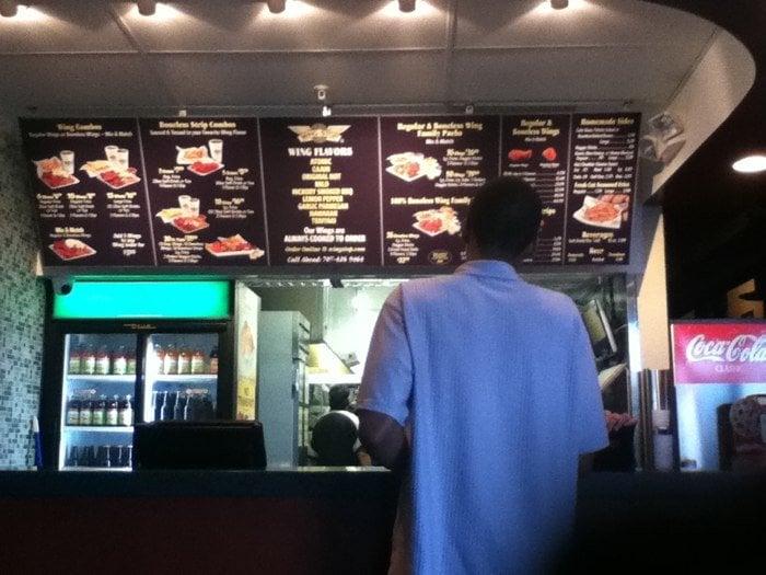 Menu at Wingstop restaurant, Fairfield, Gateway Blvd Ste C