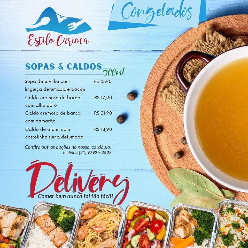 Restaurante Estilo Carioca cardápio