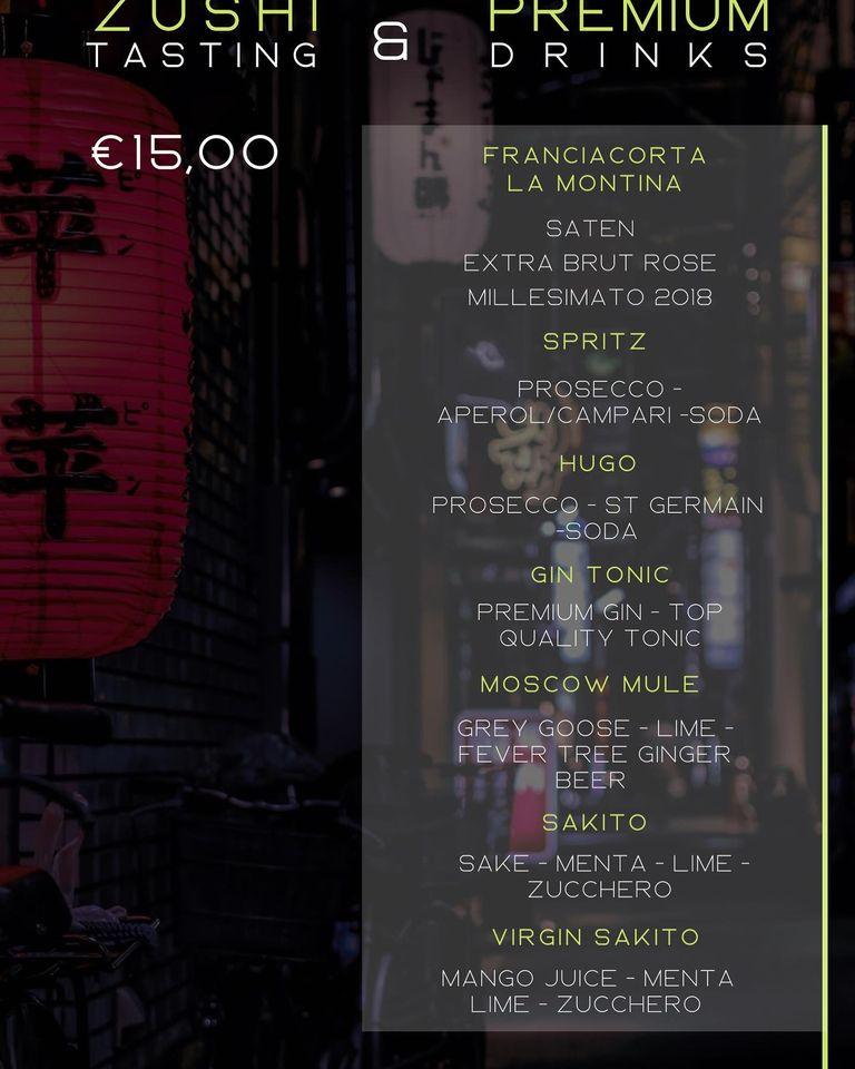 Menu di Zushi 