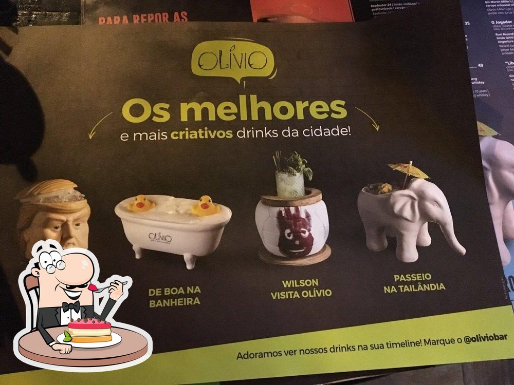 Drinks fofos! - Picture of Olivio Bar E Gastronomia, Sao Paulo