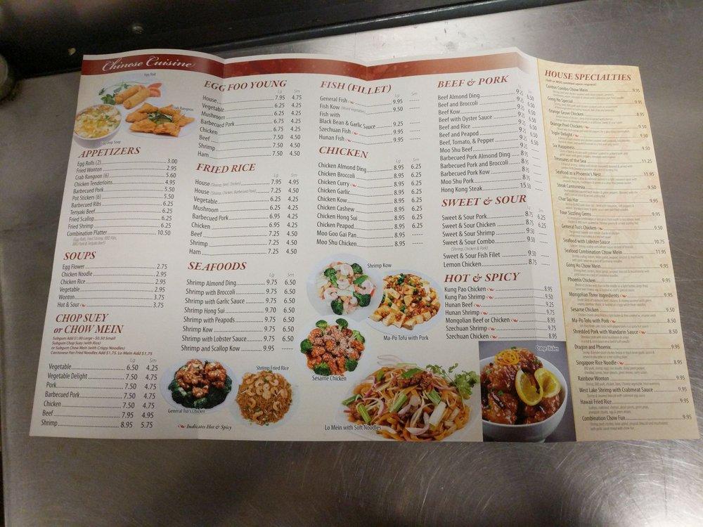 Menu at Gong Ho Restaurant, Downers Grove