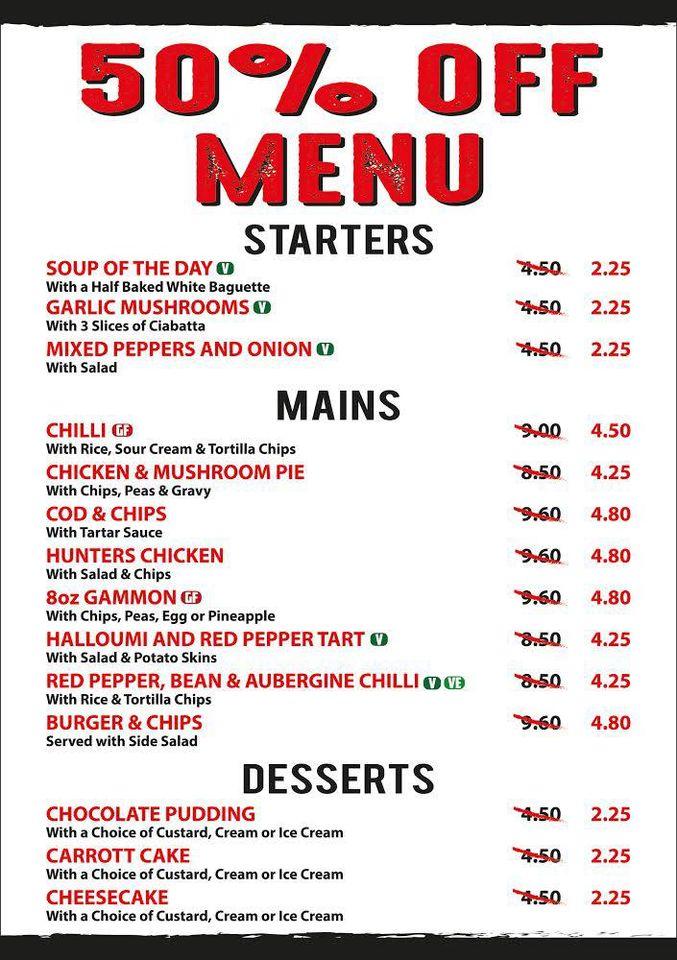 Menu at Beggar's Bridge Pub & Kitchen, East Boldon