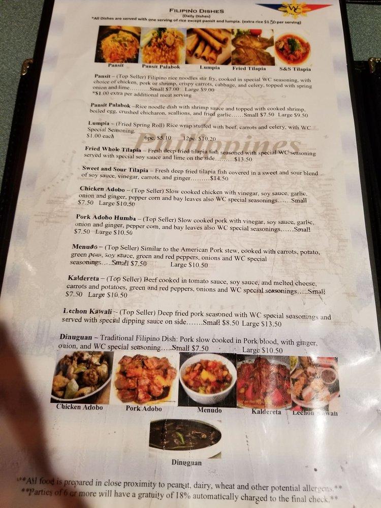 Menu at Wing Command restaurant, Richmond, 10825 Hull Street Rd