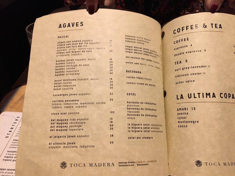 Carta Del Pub Y Bar Toca Madera Scottsdale Scottsdale carta-del-pub-y-bar-toca-madera-scottsdale-scottsdale