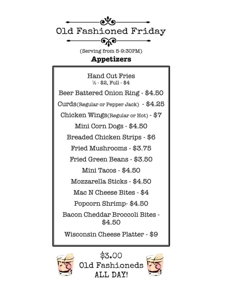 Menu at Willowdale Tavern pub & bar, Janesville