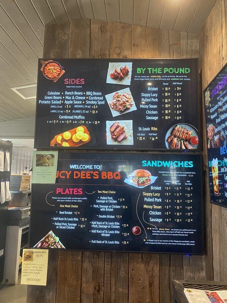 Menu at State 48 Hometown BBQ, Prescott