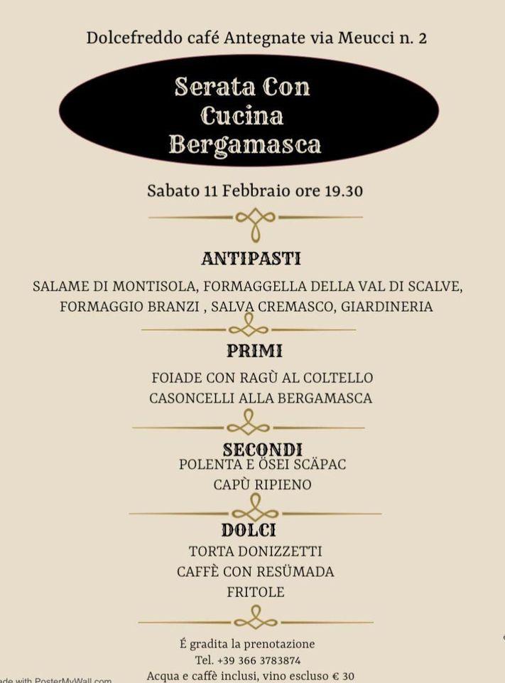 Menu di Dolce Freddo Cafè 