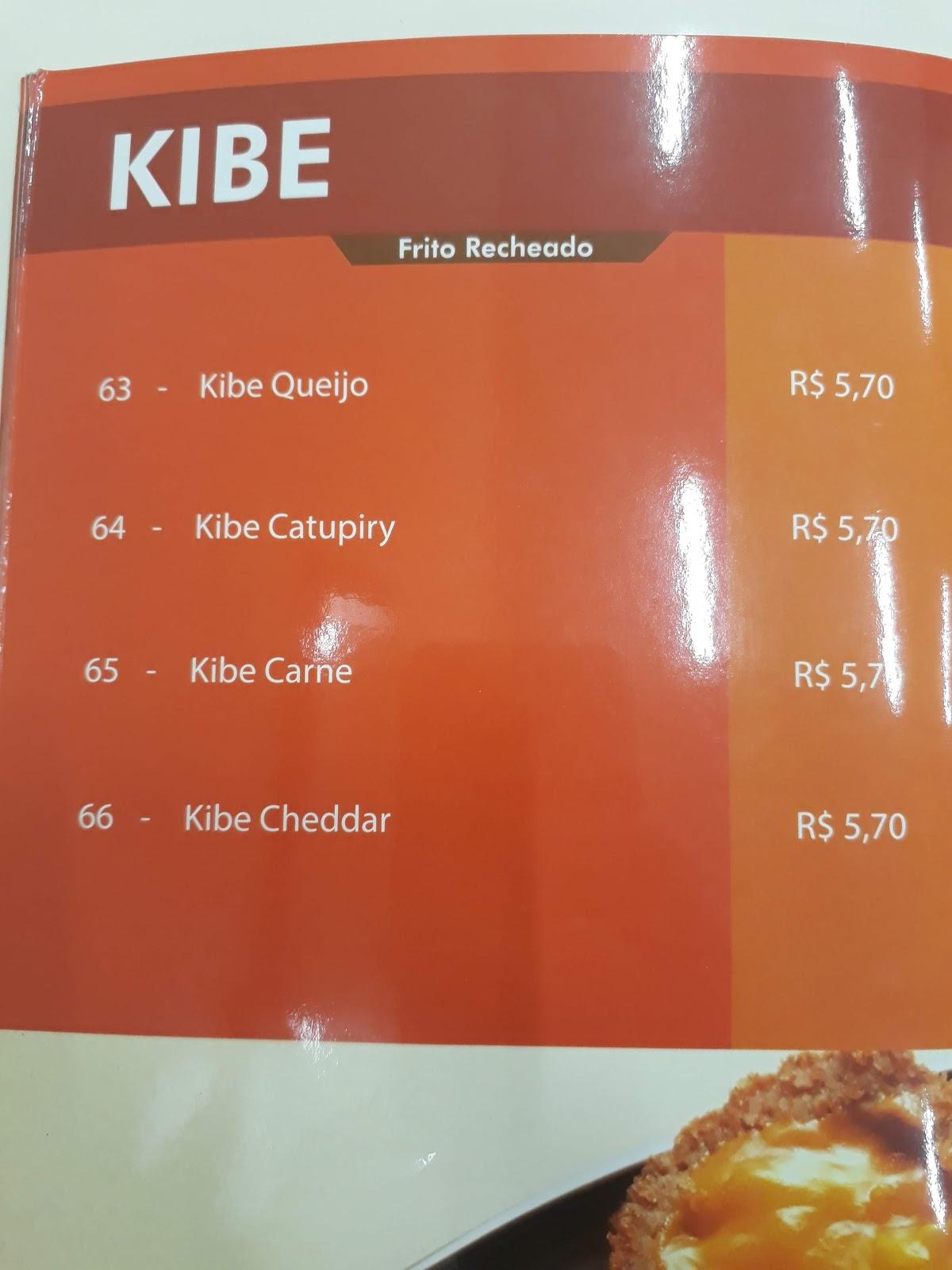 Esfiharia Abi (poá) cardápio