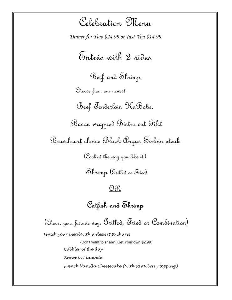 Menu at Lisa's Country Kitchen restaurant, Jefferson City