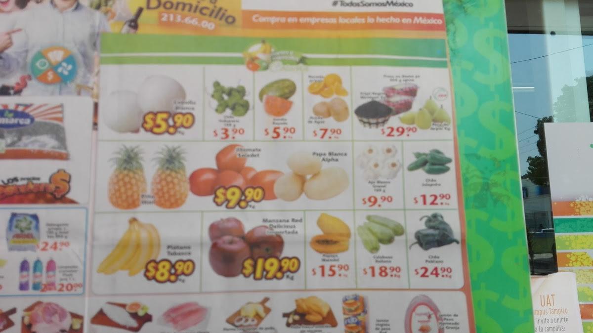 Menu at Panadería El Buen Gusto, Ciudad Madero