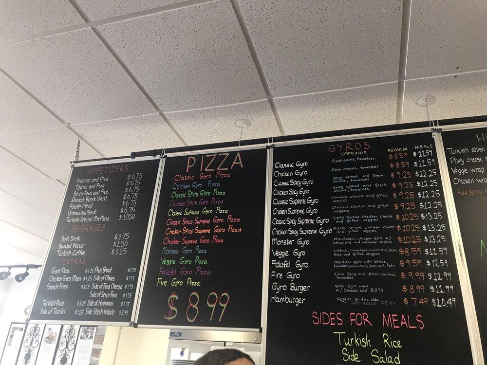Menu at The Gyro Hub desserts, Rapid City, Eglin St