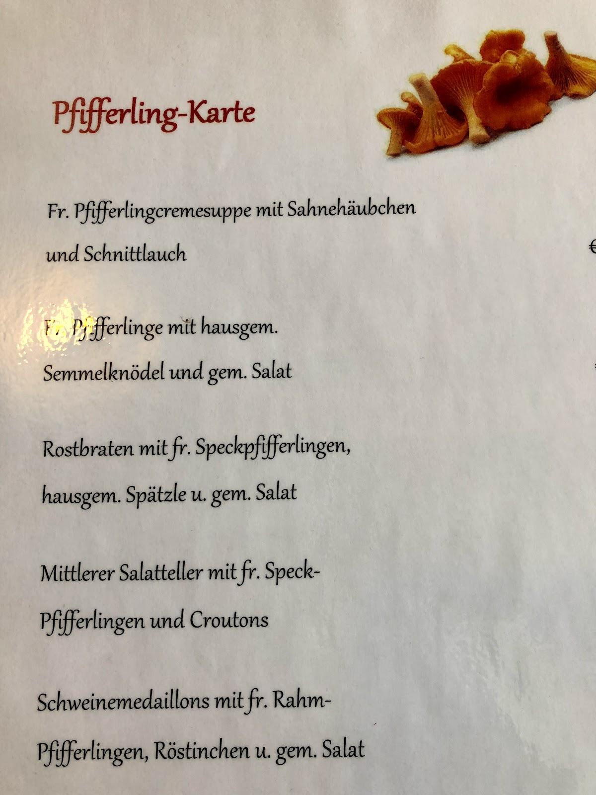 Speisekarte von Saalbau Neuhausen restaurant, Neuhausen auf den Fildern