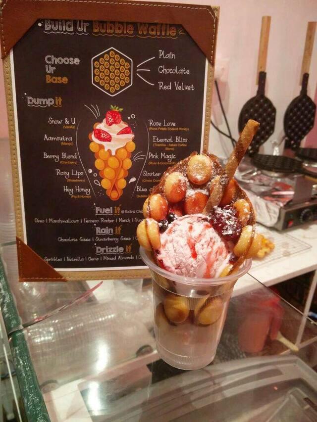 Cream Affair menu