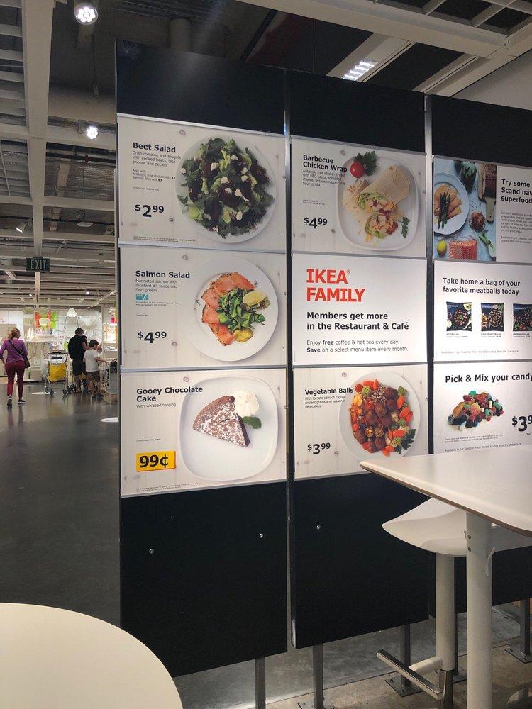 Menu at IKEA Restaurant, Sunrise