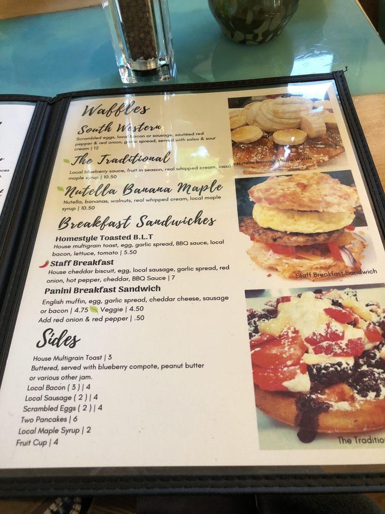 Menu at Cinnamon Soul Cafe, Hillsborough