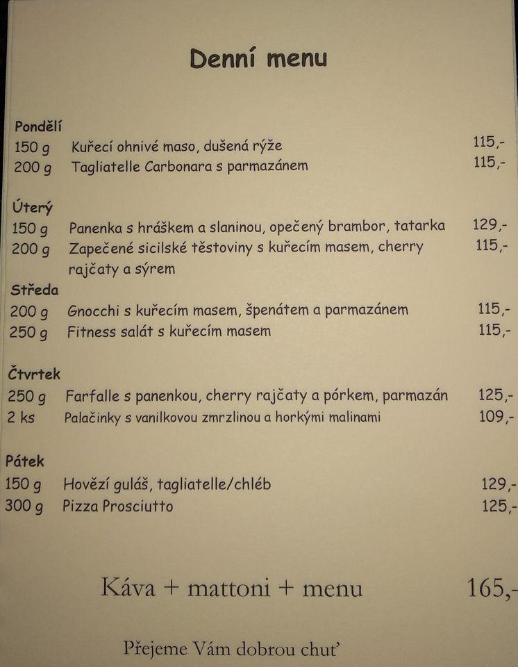 Le Cafe Orlová - Menu 11.3.-15.3.2019