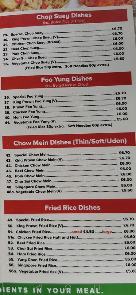 Menu At Bamboo Garden Restaurant Magherafelt   Rb69 Menu Bamboo Garden Restaurant 2021 08 7 