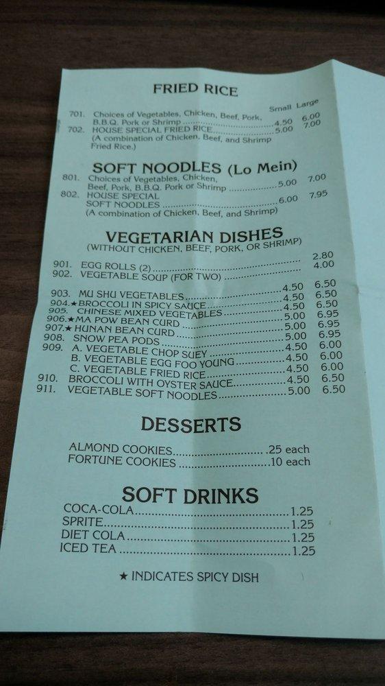 Menu At Lee s Hunan Chinese Restaurant Saint Joseph Menu at lee s hunan chinese restaurant saint joseph